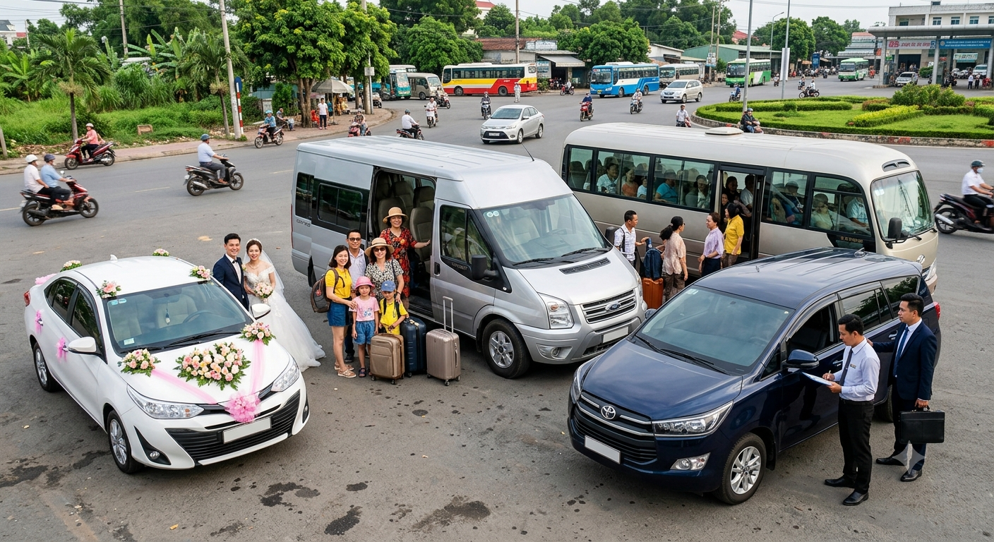 Bản chất và nhu cầu thực tế của việc thuê xe du lịch tại Đồng Nai hiện nay